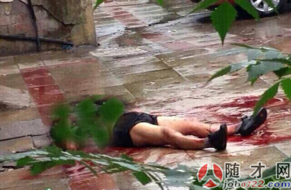 随州砍人事件现场剖析:胸膛被剖开,肠子流出来;杀人犯在肚子里面找心脏……(图)